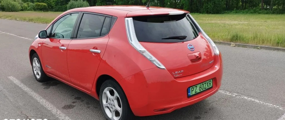 Nissan Leaf cena 49998 przebieg: 59000, rok produkcji 2017 z Wieliczka małe 191